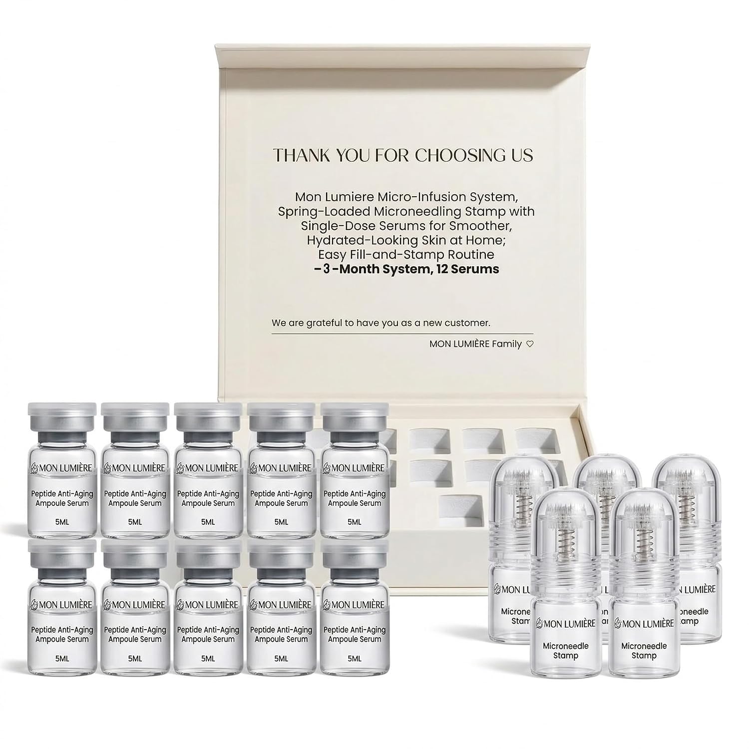 Mon Lumiere Micro Infusion System for Face with PDRN and Peptides