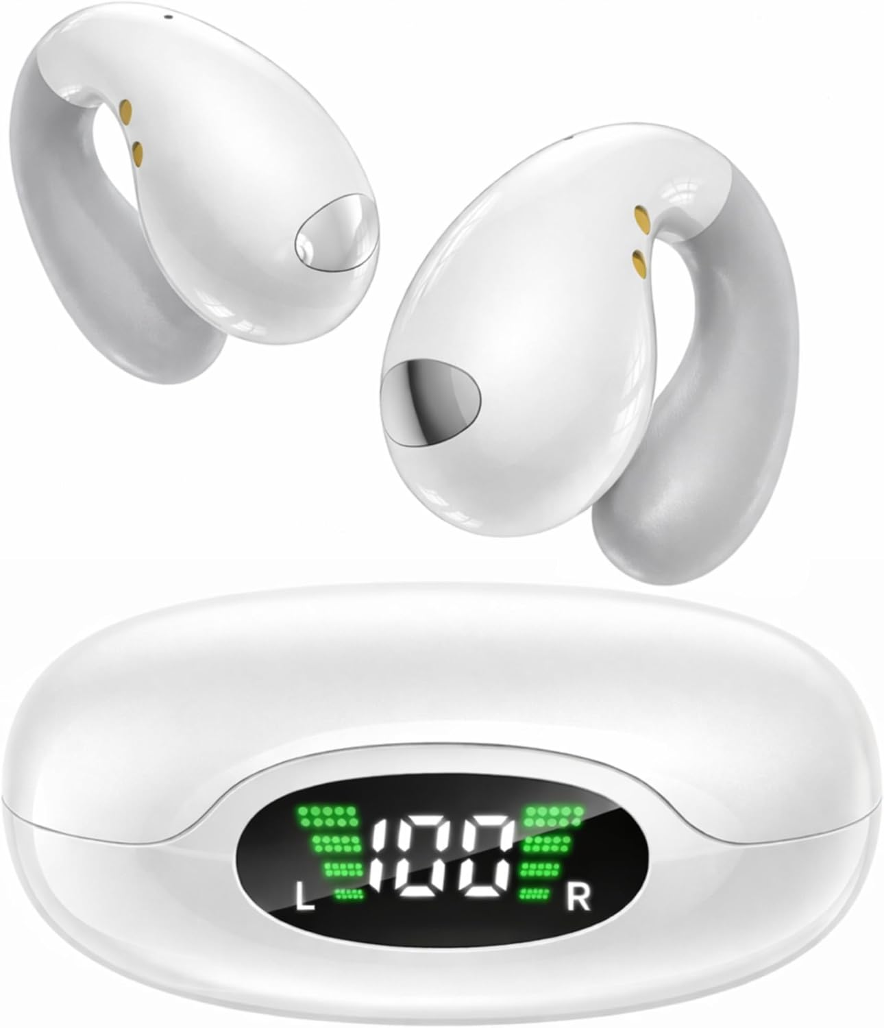 Xoruezls Ultra Open Ear Clip-On Earbuds